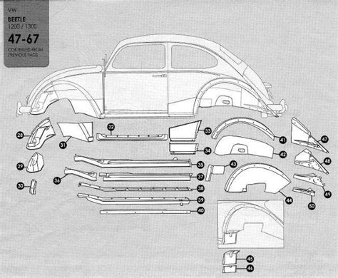 1967 vw bug sheet metal|volkswagen sheet metal parts.